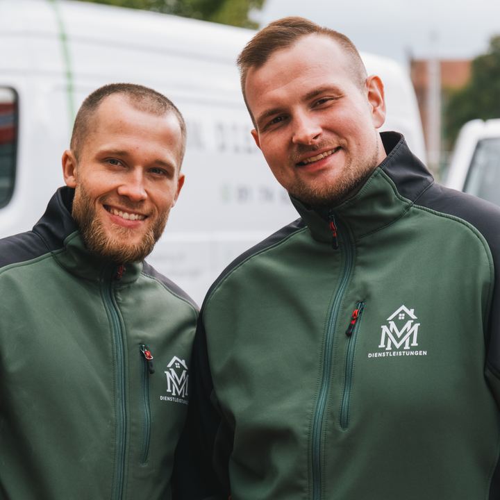 Pascal Vagts und Meik Mroz von MM Dienstleistungen, Ihre Ansprechpartner vor Ort